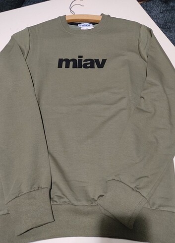 Haki Yeşil Mavi Jeans Miav Sweatshirt 