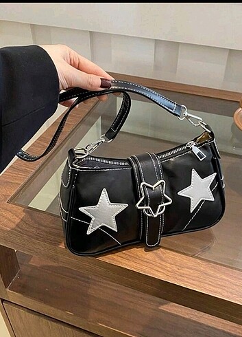 Zara Yıldızlı çanta 