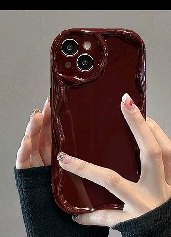 Bordo telefon kılıfı 