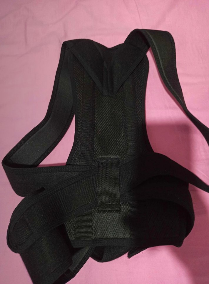 SEKORS Ayarlanabilir Dik Duruş Siyah Bel, Sırt ve Omuz Korsesi - Görsel 2