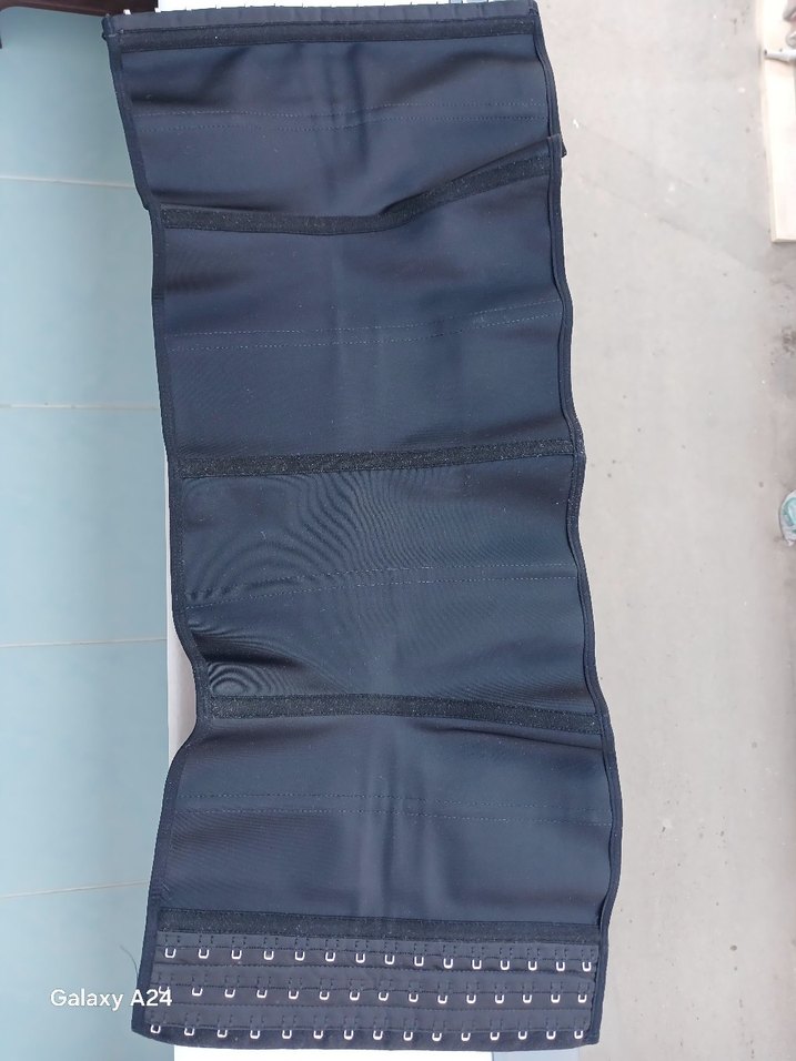 3 lü aşama Uzun Siyah Korse - Görsel 2