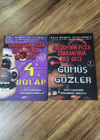 Freddy'nin Pizza Dükkanı'nda Beş Gece 1-3 Kitap Seti