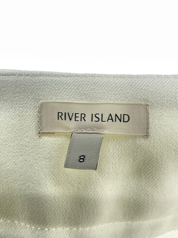 36 Beden beyaz Renk River Island Midi Etek %70 İndirimli.