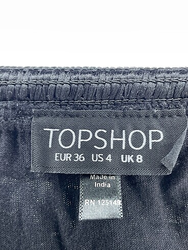 36 Beden siyah Renk Topshop Mini Etek %70 İndirimli.