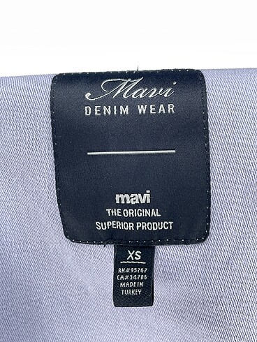 xs Beden mor Renk Mavi Jeans Kot Ceket %70 İndirimli.
