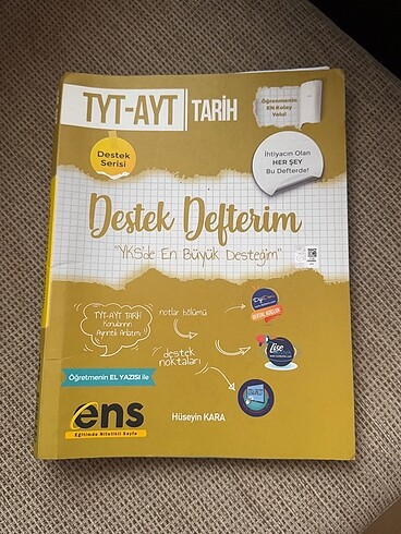 TYT-AYT Tarih Destej defteri