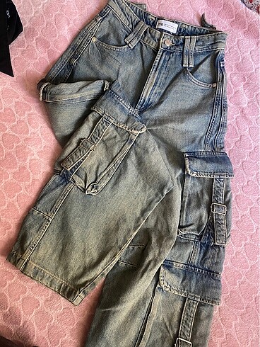 ZARA Kargo Pantolon