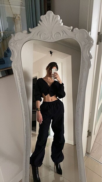 Zara ZARA PARAŞÜT PANTOLON