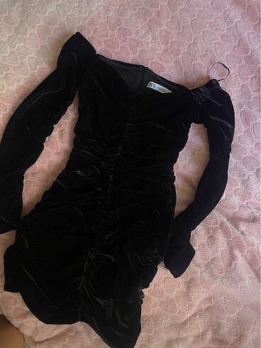 xs Beden siyah Renk ZARA ELBİSE