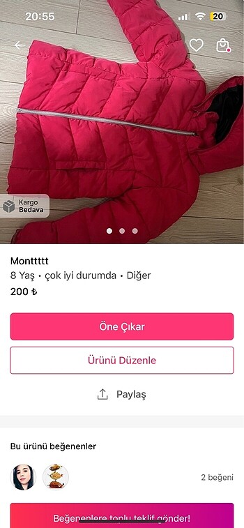 8 Yaş Beden Pijama