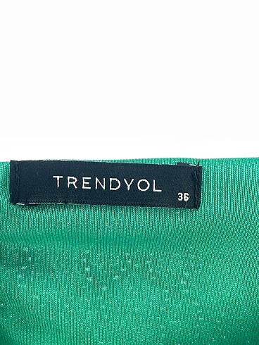 36 Beden yeşil Renk Trendyol & Milla Kısa Elbise %70 İndirimli.