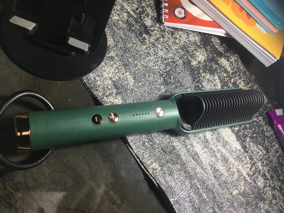 Parlak Haki Saç Düzleştirici - Görsel 2