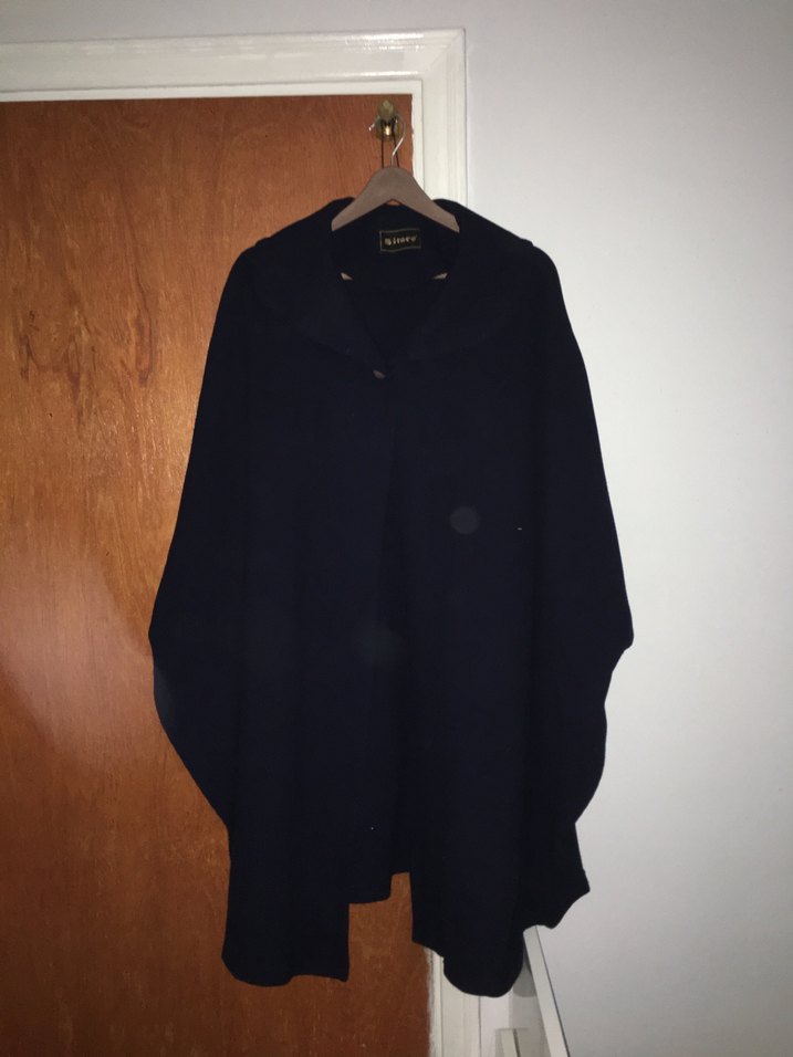 Uzun Kollu Midi Kadın Panço - Görsel 2