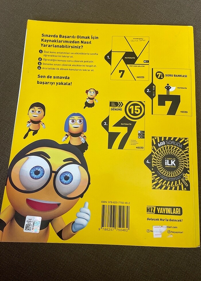 Hız Yayınları 7. Sınıf Soru Bankası - Görsel 2
