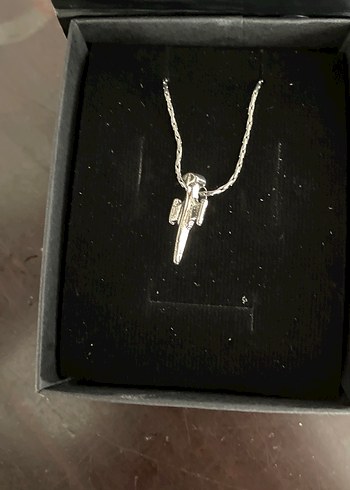 Colvino Uçak Kolye - Görsel 2