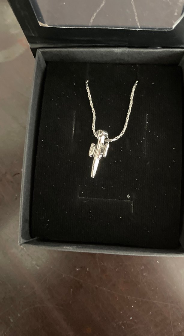 Colvino Uçak Kolye - Görsel 2