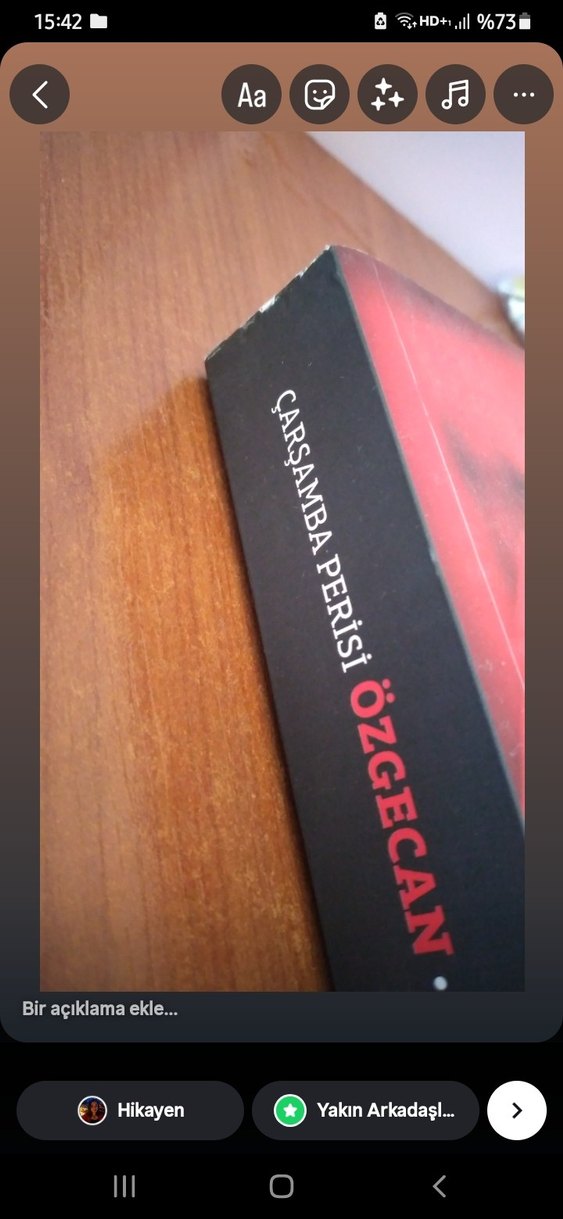 Çarşamba Perisi Özgecan - Bahaettin Kabahasanoğlu Roman - Görsel 2