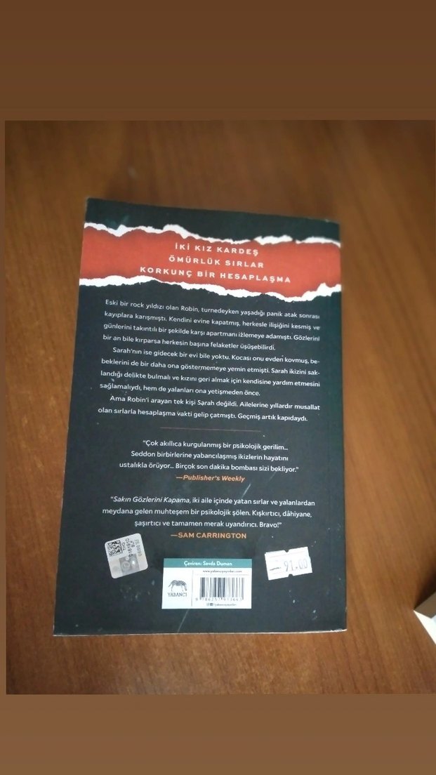 Sakin Gözlerini Kapama - Holly Seddon - Görsel 2