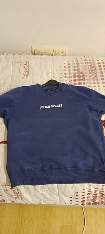 Lufian Marka Lacivert Sweatshirt 