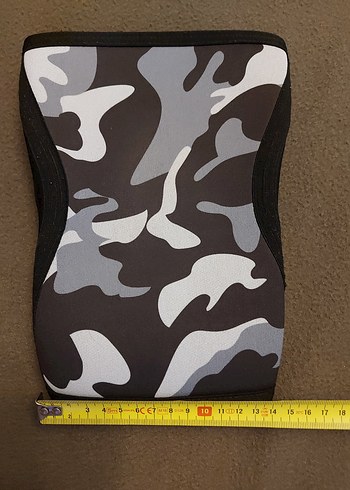 Neopren Dizlik 7 mm Kullanılmamış Gri Kamuflaj - Görsel 8