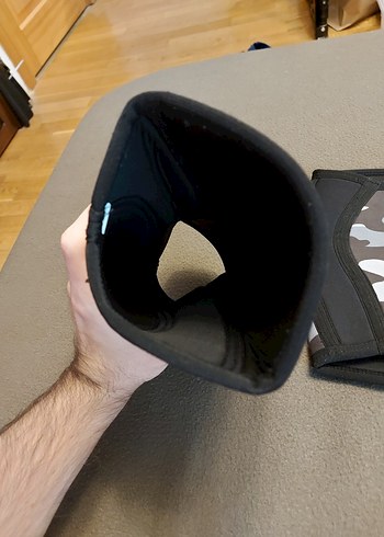 Neopren Dizlik 7 mm Kullanılmamış Gri Kamuflaj - Görsel 3