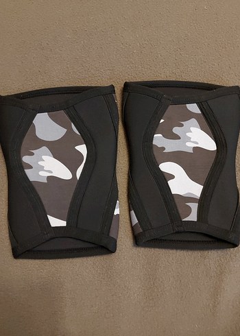 Neopren Dizlik 7 mm Kullanılmamış Gri Kamuflaj - Görsel 2