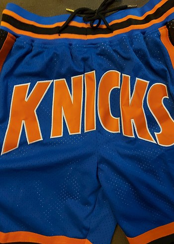 Just Don New York Knicks NBA Şort - Görsel 7