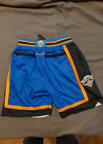 Just Don New York Knicks NBA Şort - Görsel 3