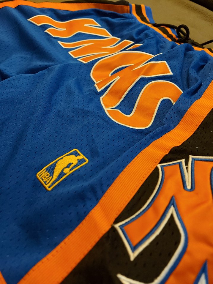 Just Don New York Knicks NBA Şort - Görsel 5