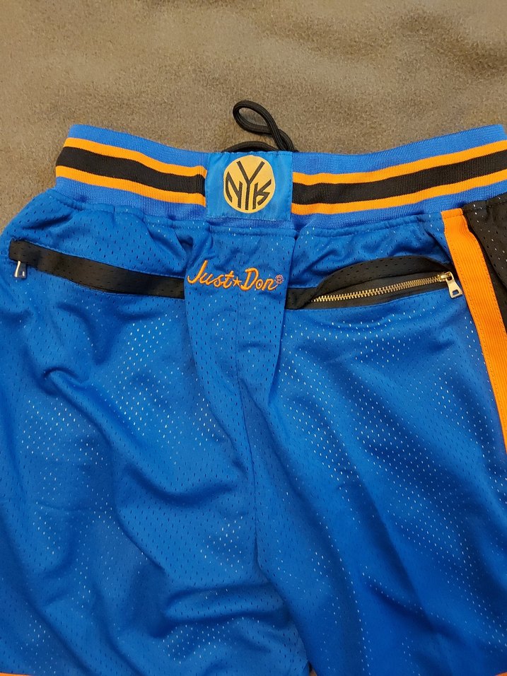 Just Don New York Knicks NBA Şort - Görsel 4