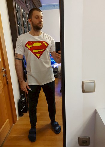 Superman Giyilmemiş Tshirt - Görsel 9