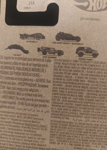 Batmobile Hot Wheels - Görsel 9