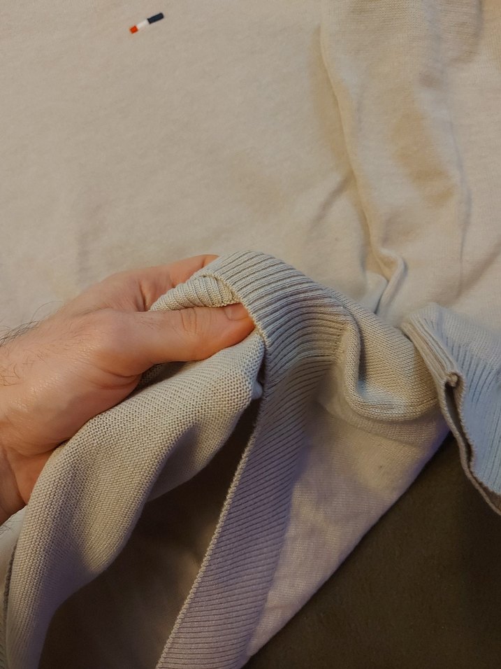 V Yaka Sıfır Gömlek Üstü Kazak - Görsel 4