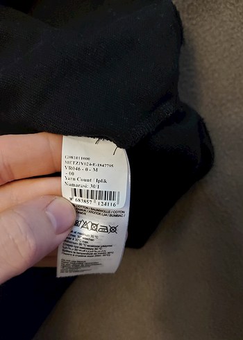 Polo Gri Yaka Siyah Tshirt - Görsel 8