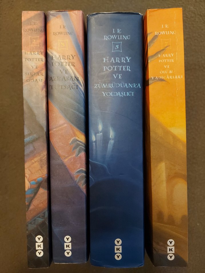 Harry Potter 2. 3. 5. 7. Okunmamış Kitap - Görsel 4