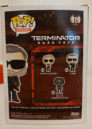 Terminator Dark Fate T-800 Funko Pop - Görsel 5