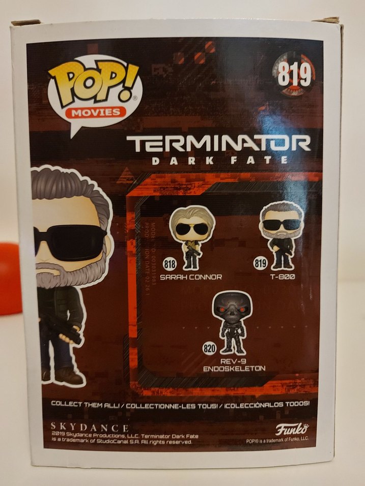 Terminator Dark Fate T-800 Funko Pop - Görsel 5