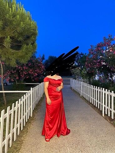 Kırmızı abiye