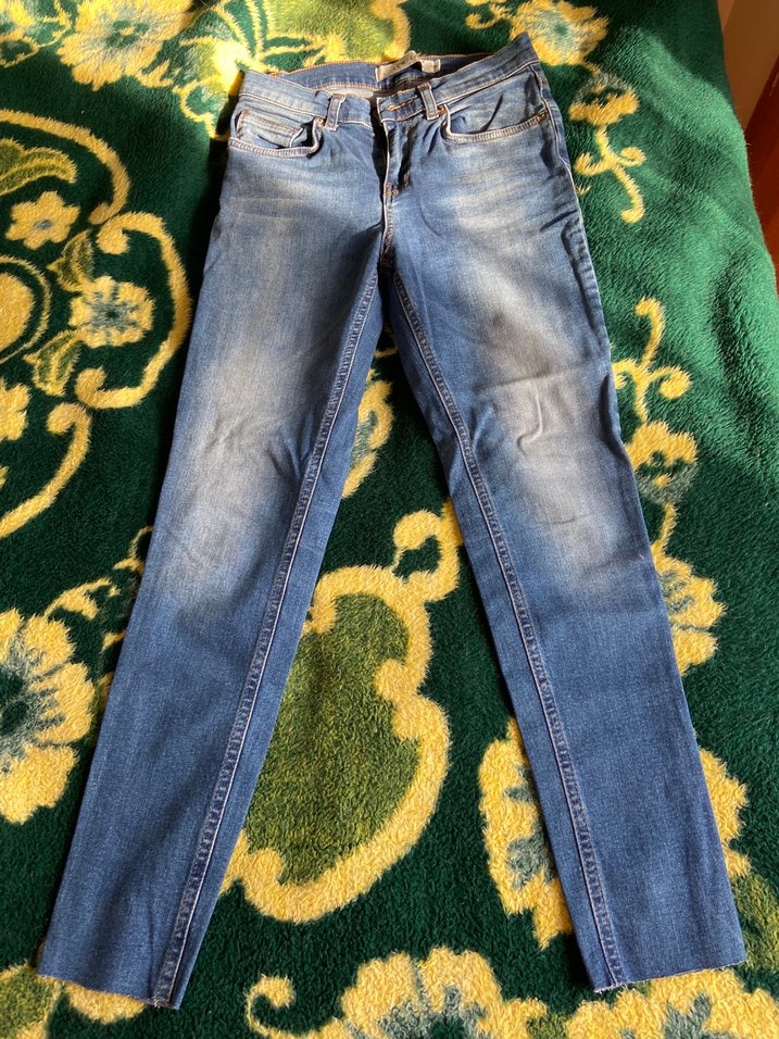 Tokalı Mavi Kadın Kot LCW jean - Görsel 2