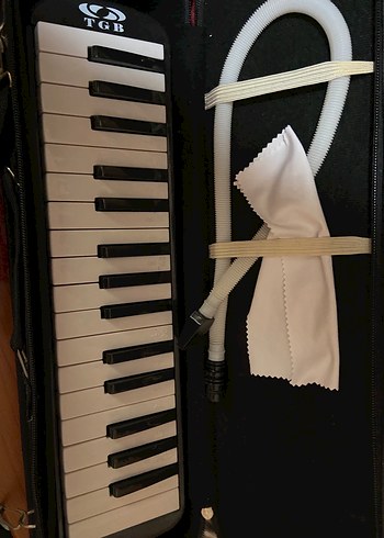 Bordo Melodika ve Aksesuar Seti - Görsel 3