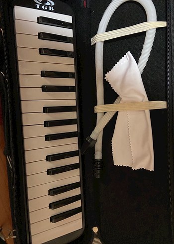 Bordo Melodika ve Aksesuar Seti - Görsel 2