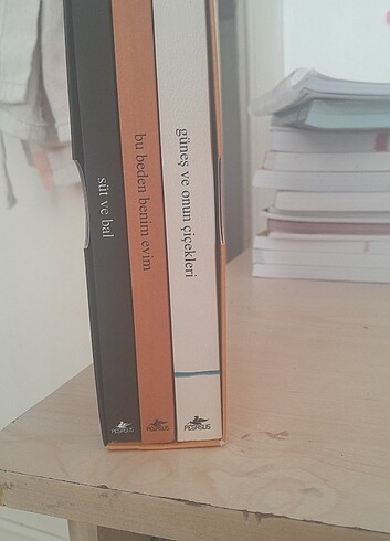 Beden Rupi kaur şiir koleksiyonu kutulu özel set (3 kitap)