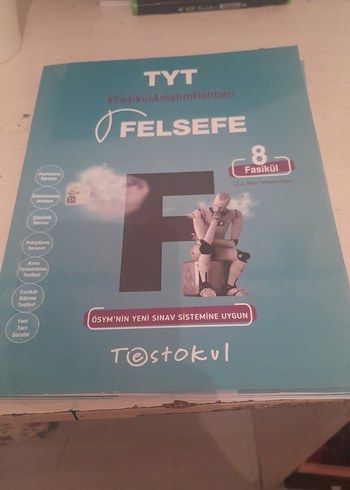 TYT Felsefe 8 fasikül konu anlatımlı test