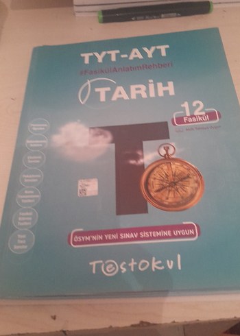 TYT-AYT Tarih 12 Fasikül Sınav Hazırlık Kitabı