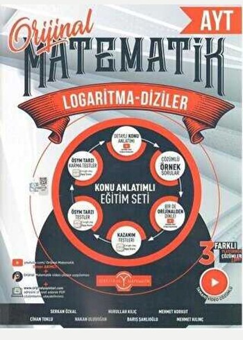 Orijinal Matematik AYT Logaritma-Diziler Soru Bankası