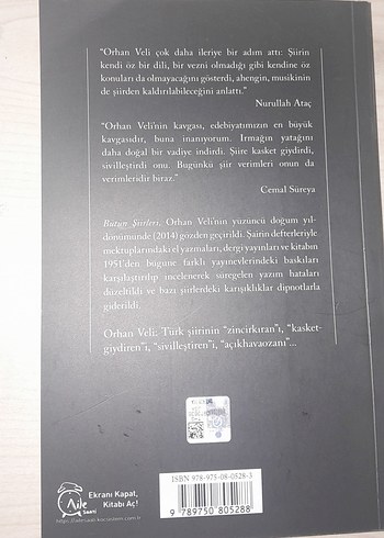 Orhan Veli - Bütün Şiirleri (YKY) - Görsel 2