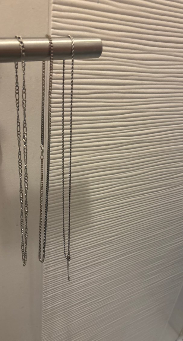 Gri unisex Vücut Zinciri Minimalist Tasarım - Görsel 3