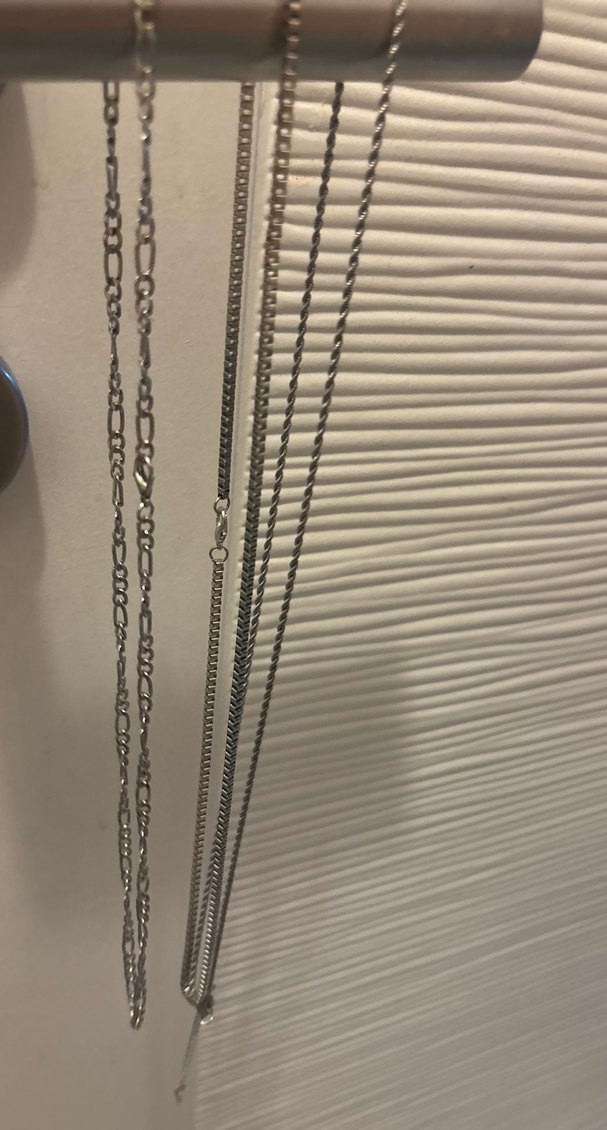 Gri unisex Vücut Zinciri Minimalist Tasarım - Görsel 2