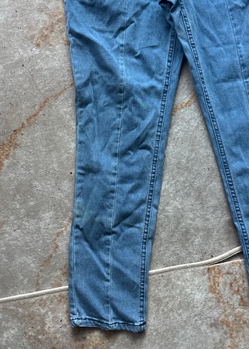 Kemerli Mavi Hamile Kot Pantolon - Görsel 3