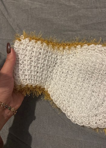 Beyaz ve Gri Banyo Süngeri - Görsel 4